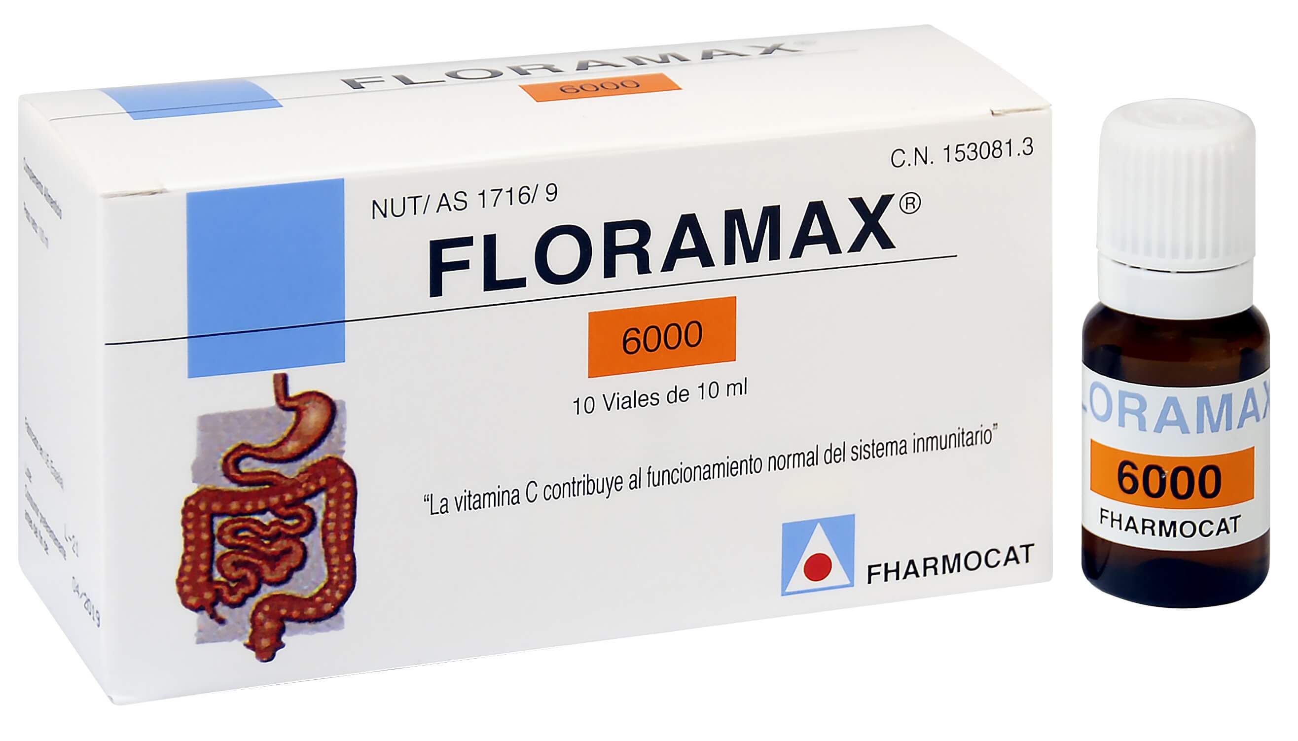 FLORAMAX 6000 (10 VIALES X 10 ML).