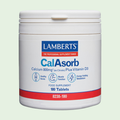 CalAsorb, Calcio 800mg como Citrato y Vitamina D3 180 tabletas