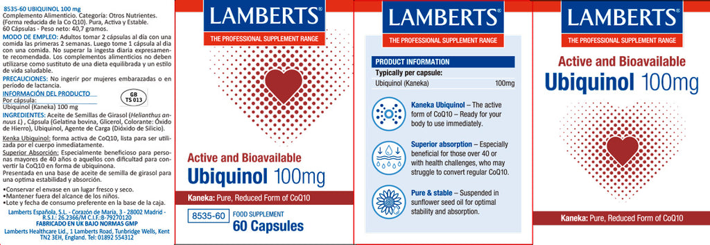 UBIQUINOL 100MG.