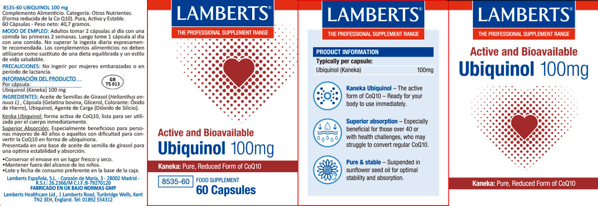 UBIQUINOL 100MG.