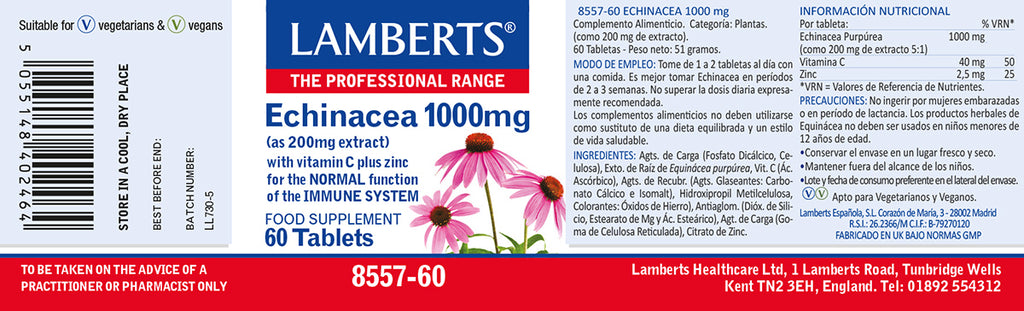 Equinácea 1.000 mg