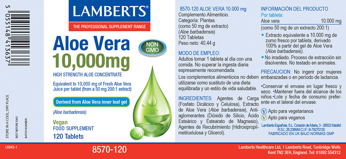 Aloe Vera 10.000mg
