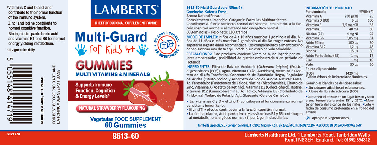 Multi-Guard for Kids. Gominolas.