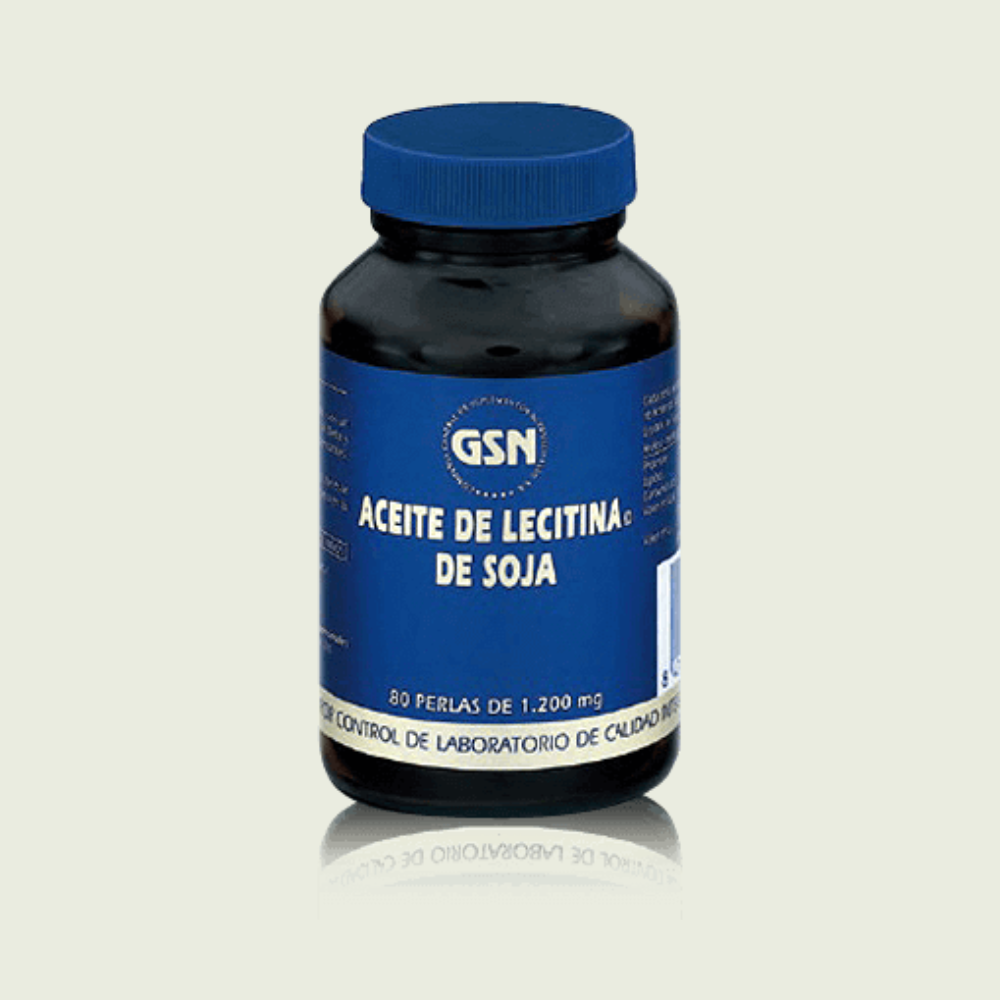 ACEITE DE LECITINA DE SOJA PERLAS G S N ( 80 PERL X 1655 MG ).