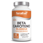BETACAROTENO 10.000UI 60CAP- FERALIVE
