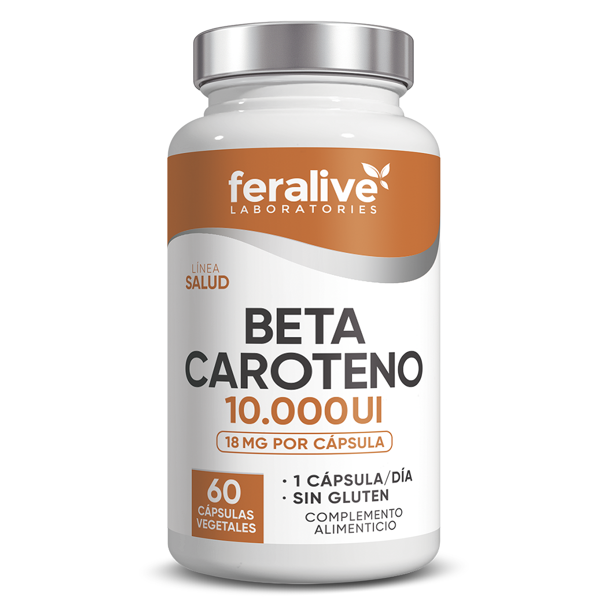 BETACAROTENO 10.000UI 60CAP- FERALIVE