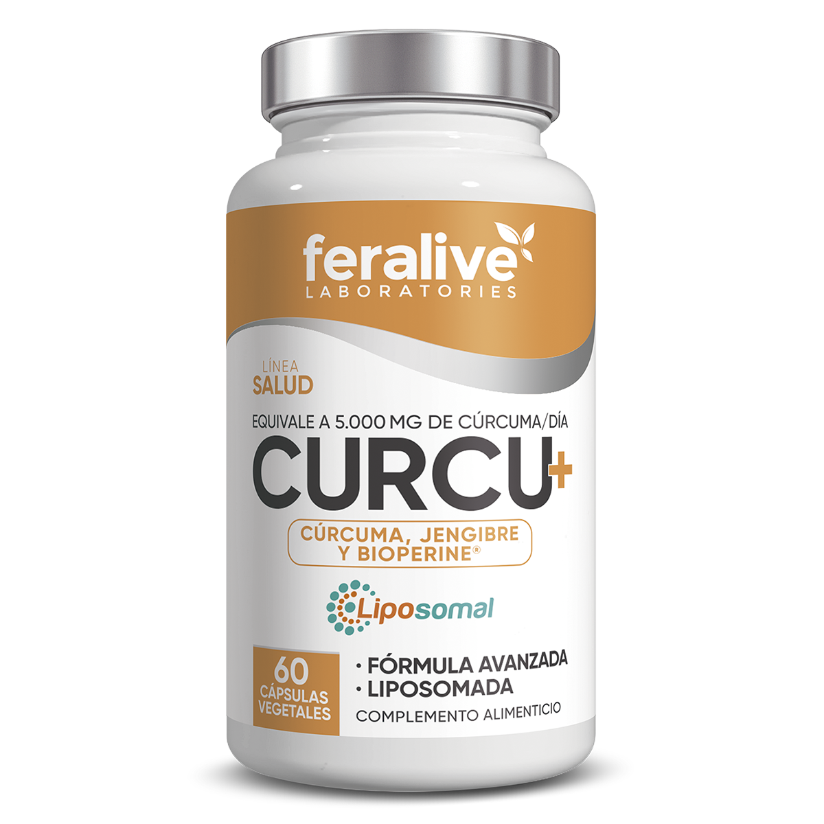 CURCU+  LIPOSOMADA 60CAP.- FERALIVE