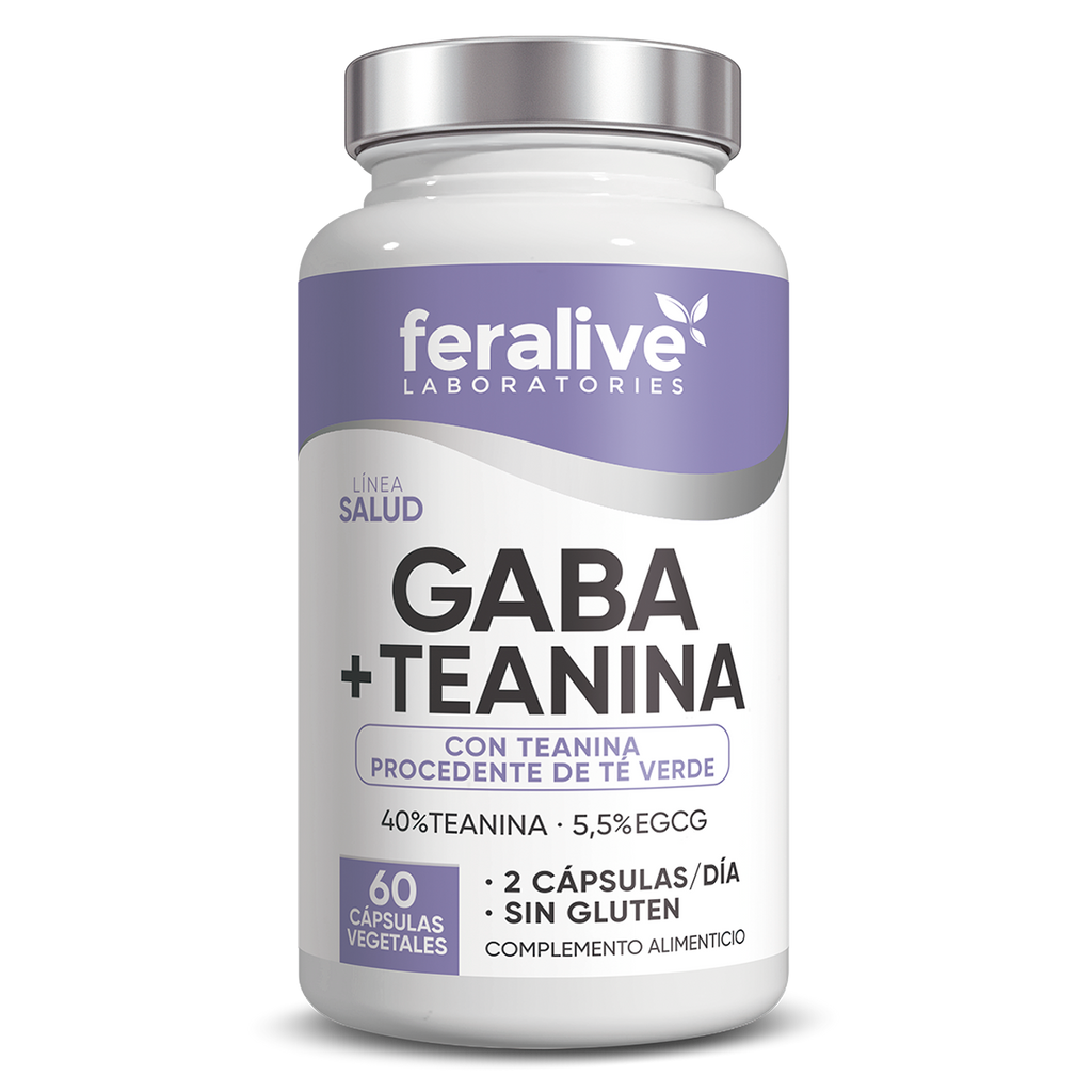 GABA+TEANINA 60CAP.- FERALIVE