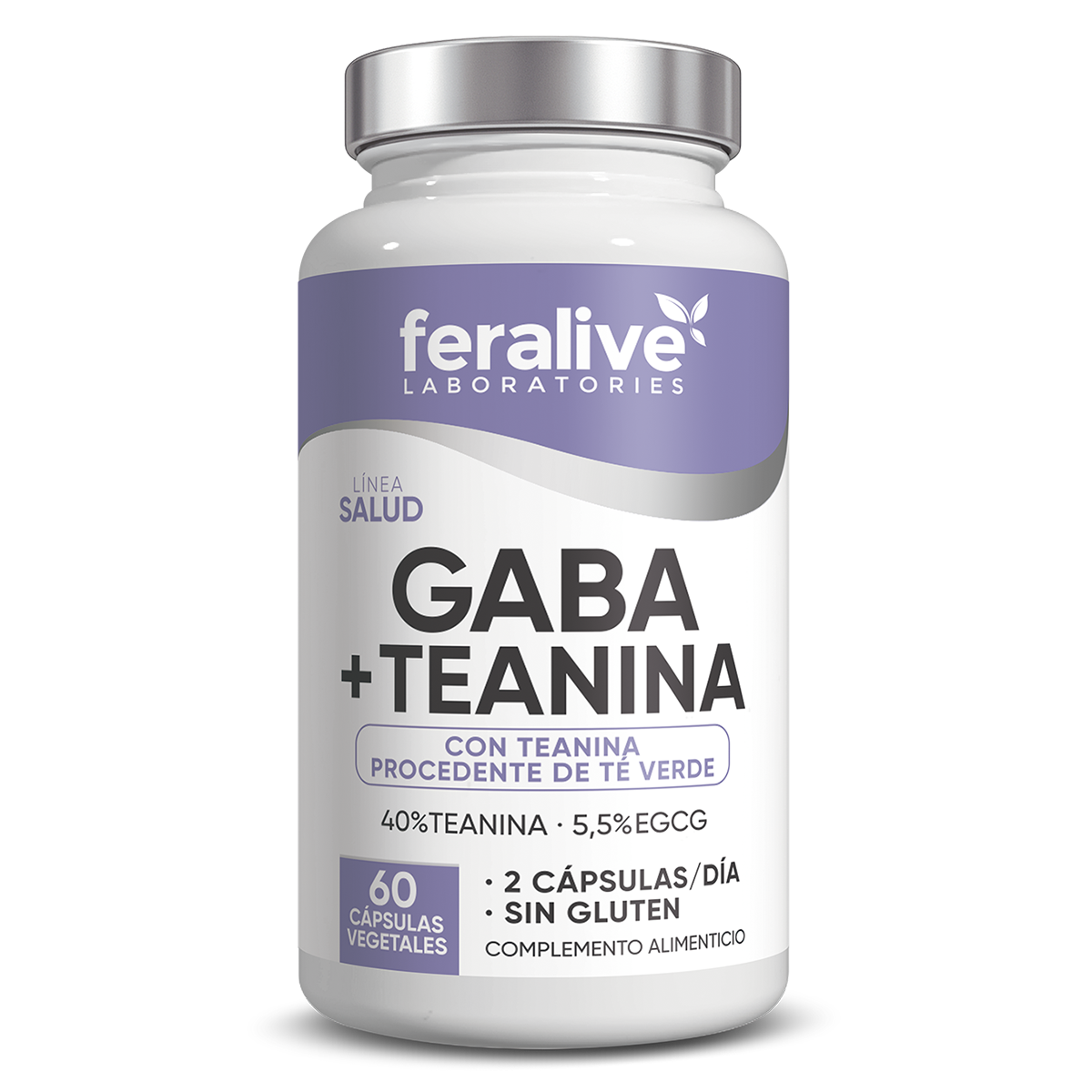GABA+TEANINA 60CAP.- FERALIVE