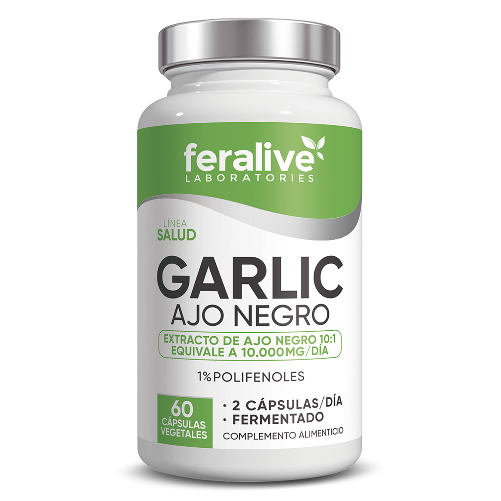 GARLIC AJO NEGRO 60CAP.- FERALIVE
