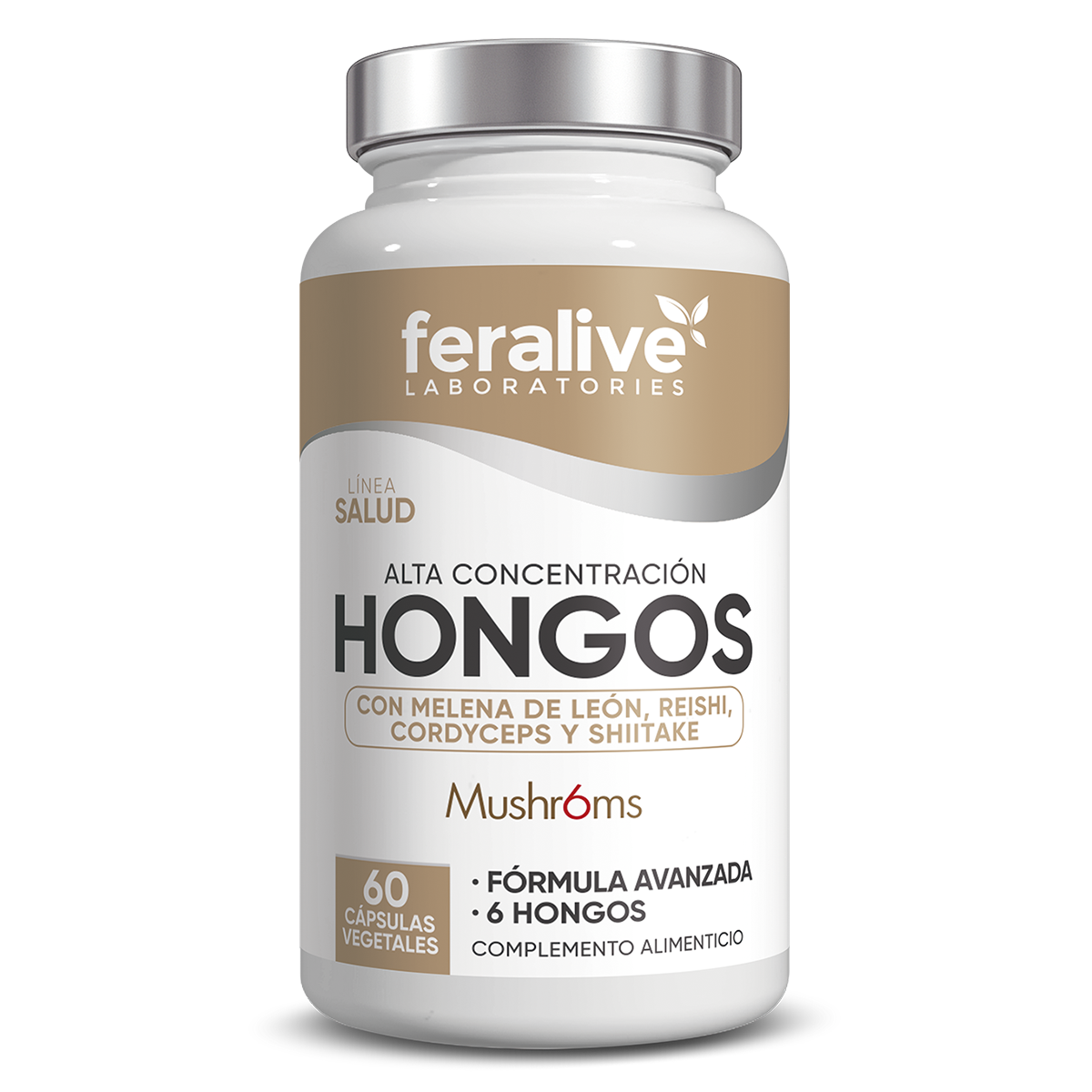 HONGOS COMPLEX 60CAP.- FERALIVE