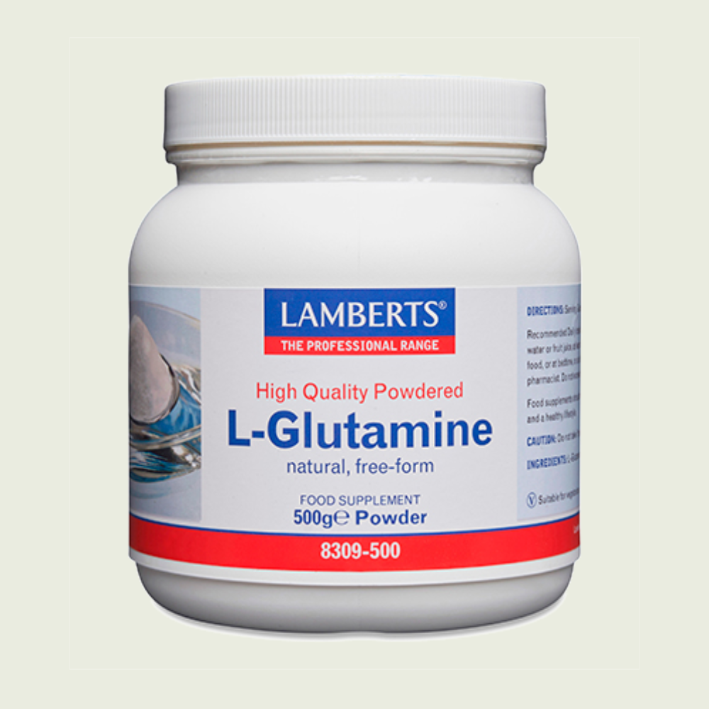 L- GLUTAMINA (POLVO) 500G LAMB
