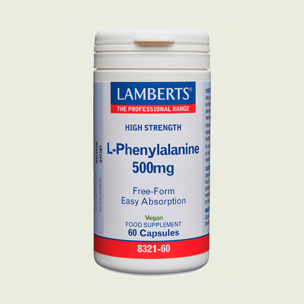 L- FENILALANINA 500MG.