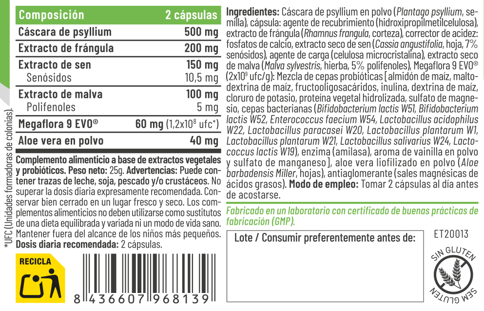 LAXO+PROBIOTICS 30CAP.- FERALIVE