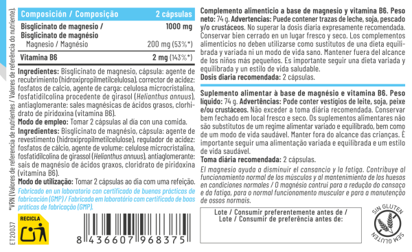 MAGNESIO BISGLICINATO LIPOSOMADO 90CAP.- FERALIVE