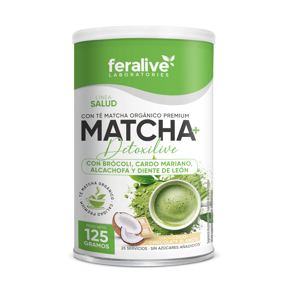 MATCHA+ DETOXILIVE COCO-CHOCOLATE 125GR