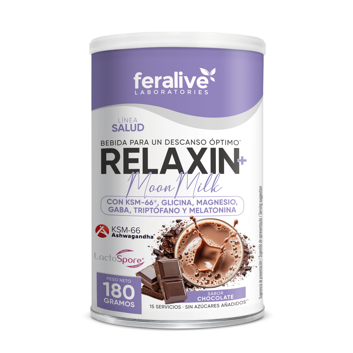 RELAXIN+ MOON MILK CHOCOLATE 180GR