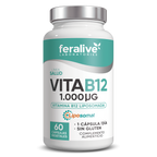 VITA B12 LIPOSOMADA 1000UG 60CAP.- FERALIVE