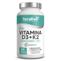 VITAMINA D3+K2 60CAP.- FERALIVE