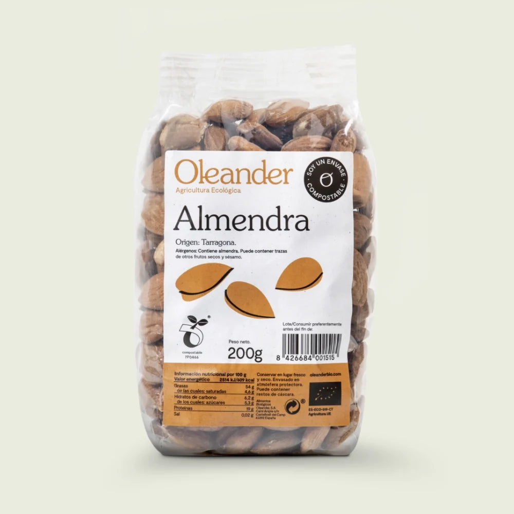 ALMENDRA PIEL BIO 200GR.