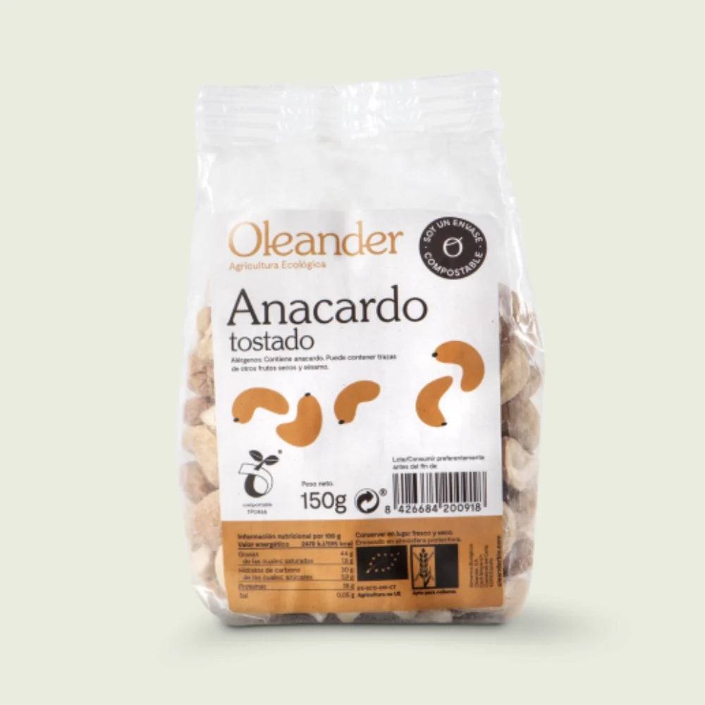 ANACARDO TOSTADO 150 GR.