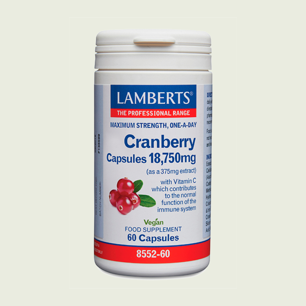 CRANBERRY , ARÁNDANO ROJO 18,750 MG
