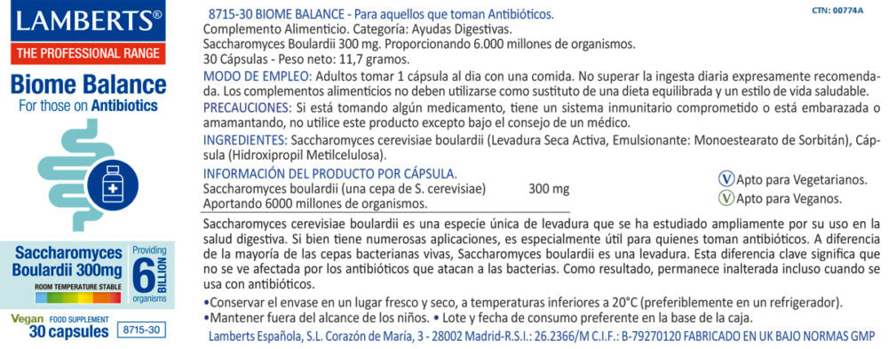 BIOME BALANCE ANTIBIOTICS (NUEVO)