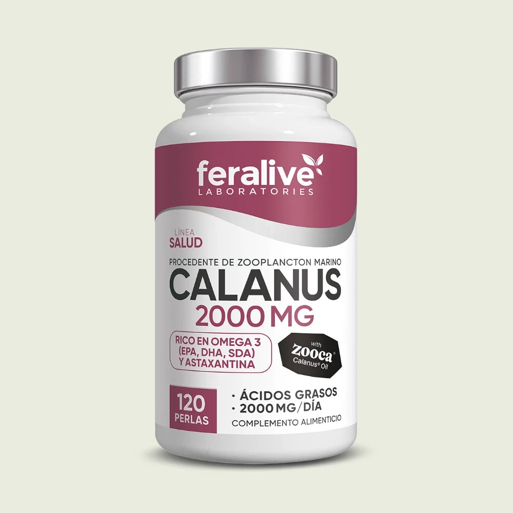 CALANUS 2000MG 120 PERLAS.- FERALIVE