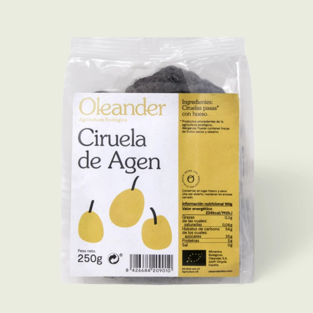 CIRUELAS AGEN CON HUESO 250GR