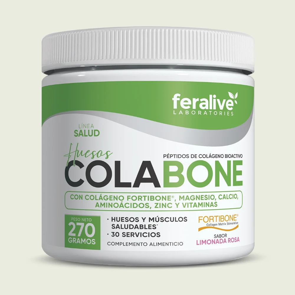 COLABONE HUESOS 270 GR.- LIMONADA ROSA. FERALIVE