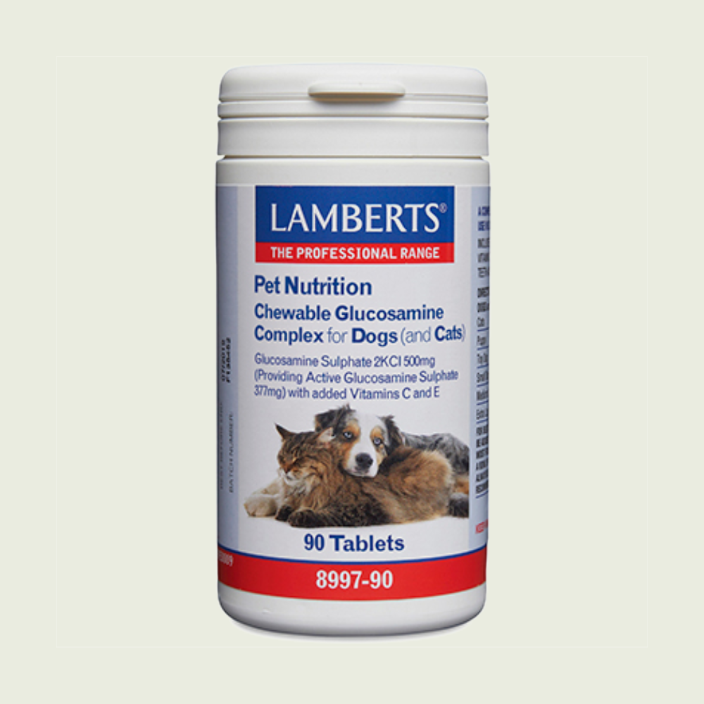 PET NUTRITION COMPLEJO DE GLUCOSAMINA MASTICABLE