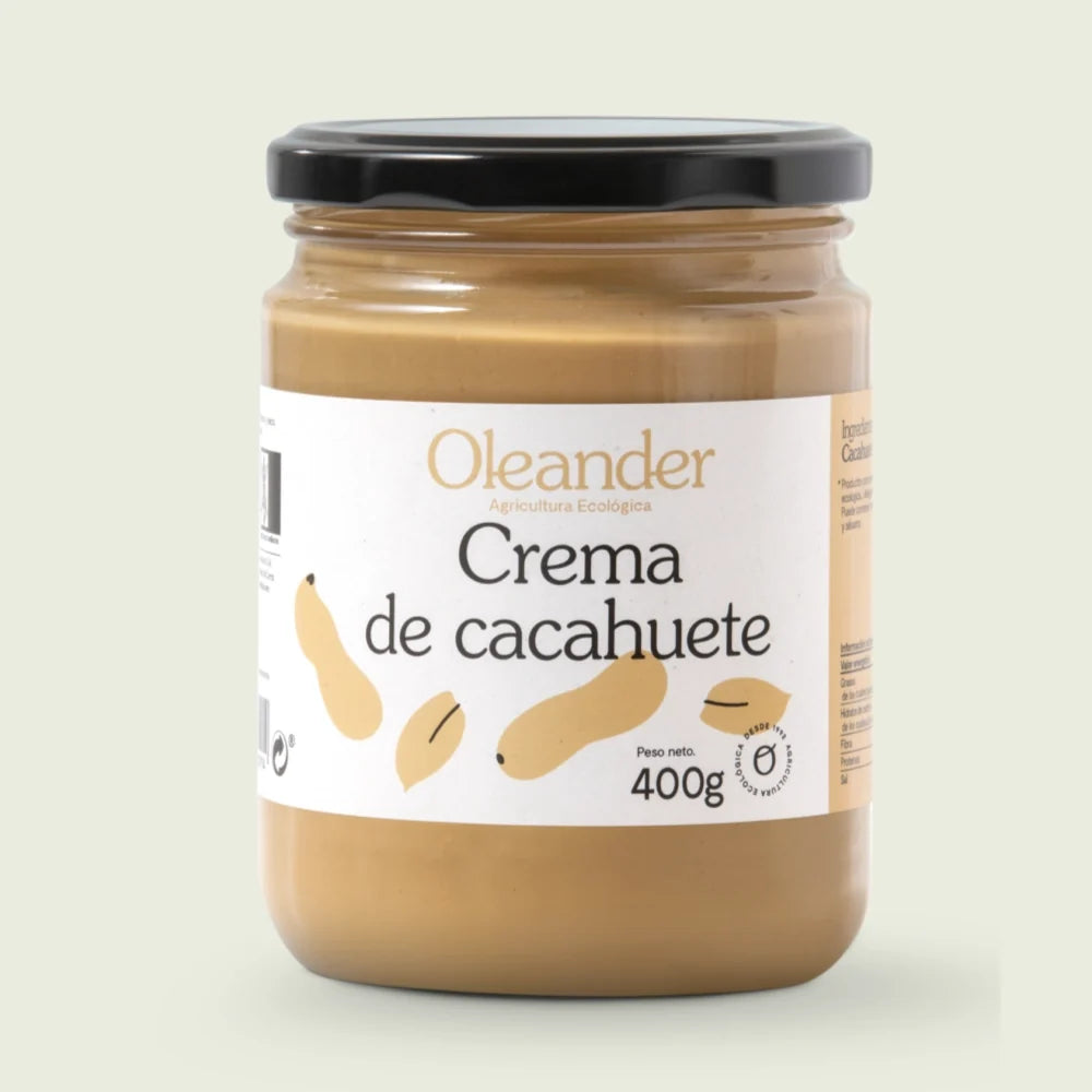 CREMA DE CACAHUETE TOSTADO 400GR.
