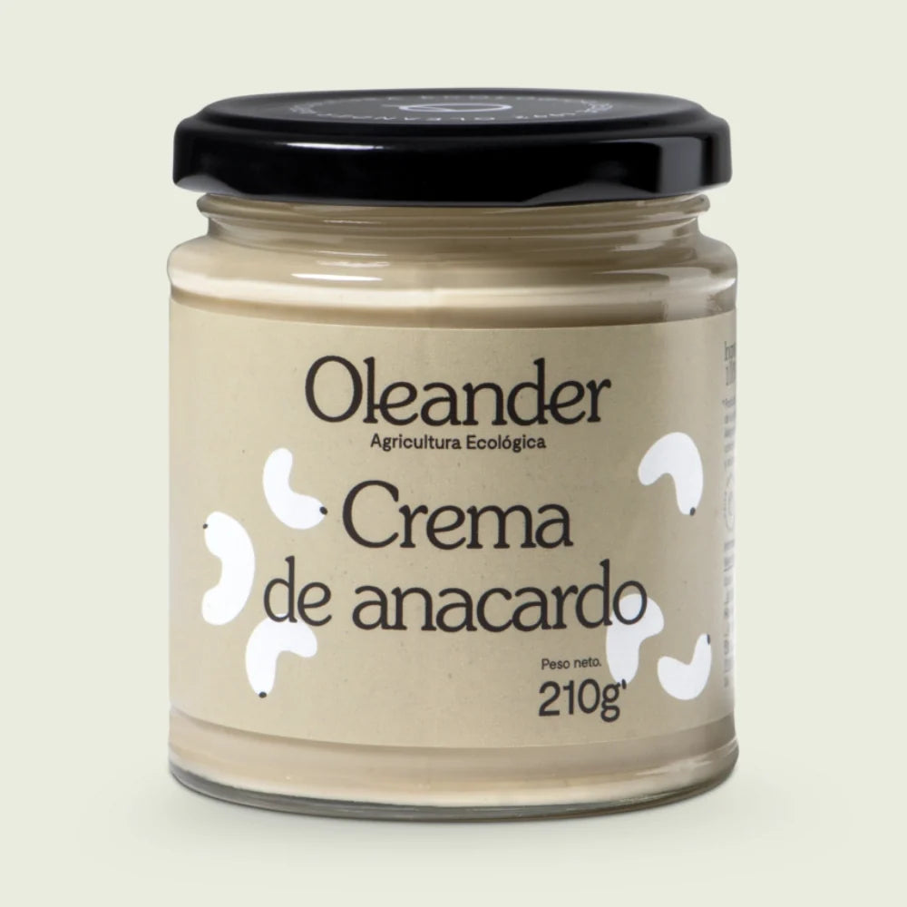 CREMA ANACARDOS CRUDA 210GR.