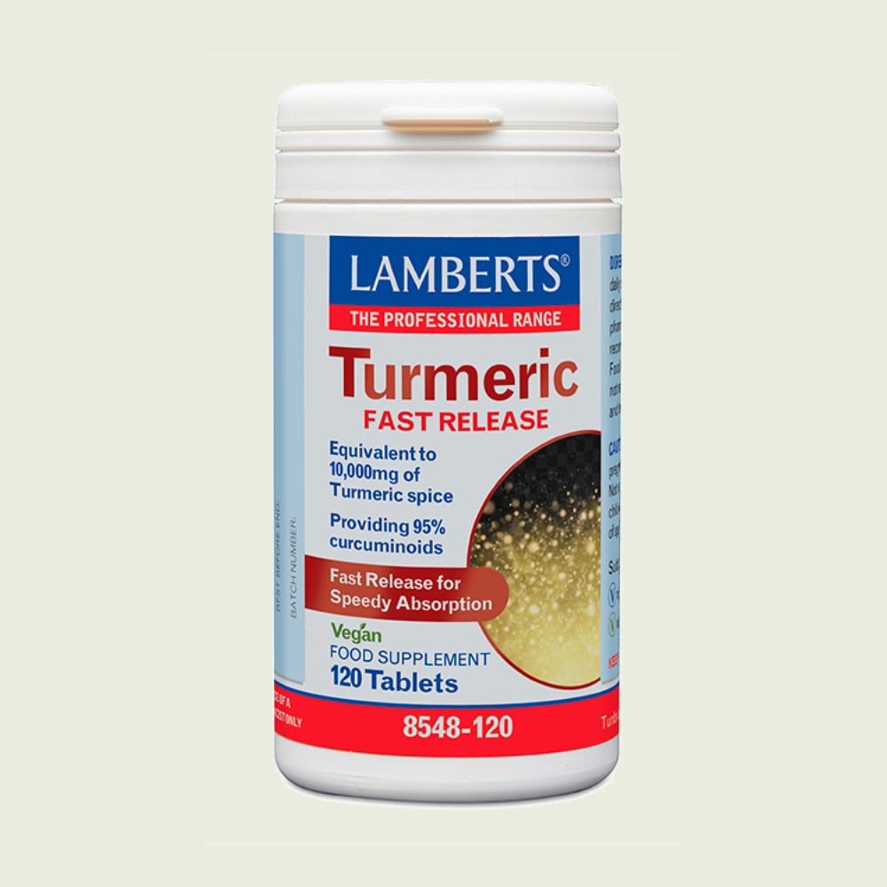 CÚRCUMA LIBERACIÓN RÁPIDA DE 120T. (TURMERIC)
