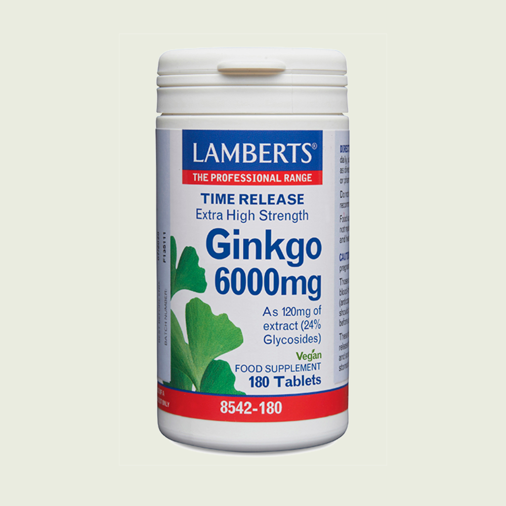 GINKGO 6000MG - 180 TABS