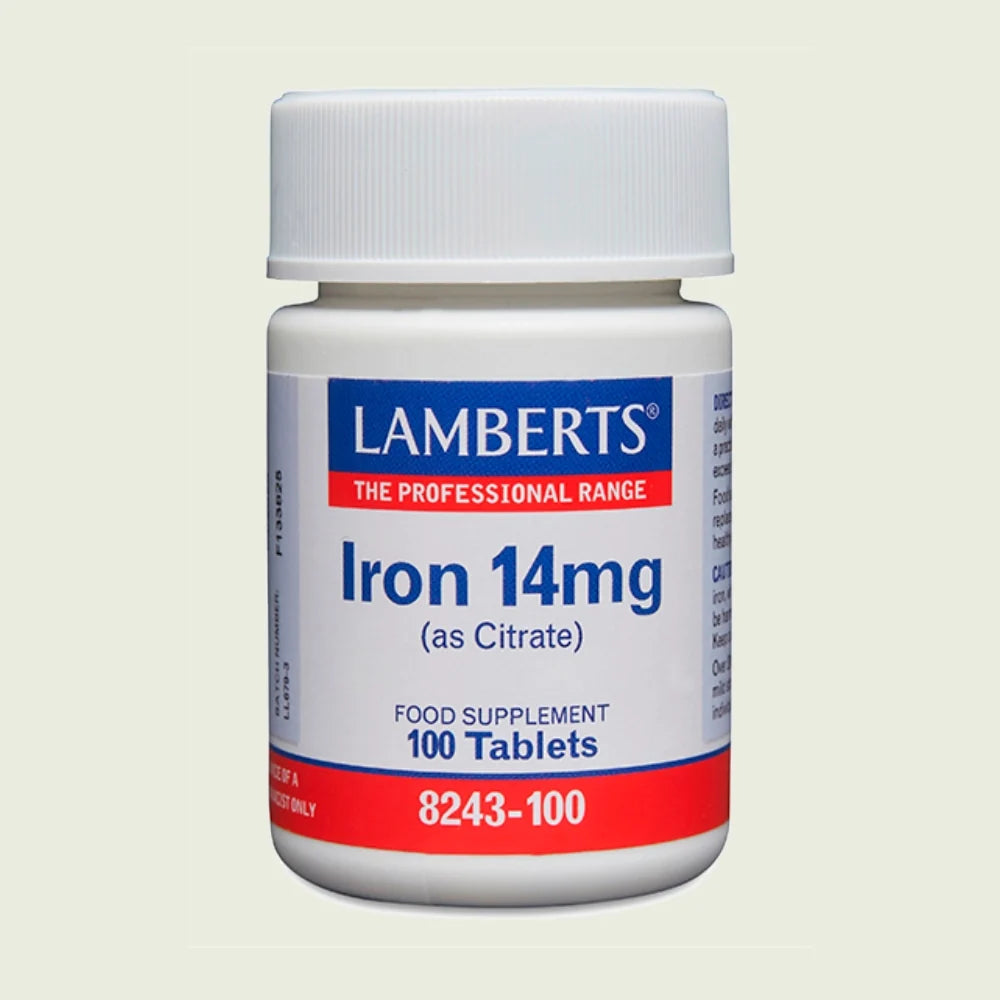 HIERRO 14 MG LAMBERTS.