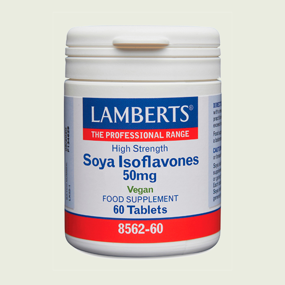 ISOFLAVONAS DE SOJA 50MG.
