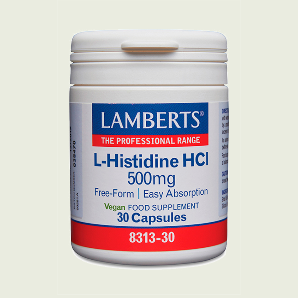L- HISTIDINA H C I 500MG VEGANA