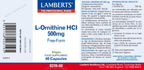 L- ORNITINA H C I 500MG.