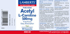 ACETYL L- CARNITINA 500MG.