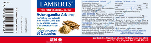 ASHWAGANDHA ADVANCE (WITHANIA SOMNÍFERA)