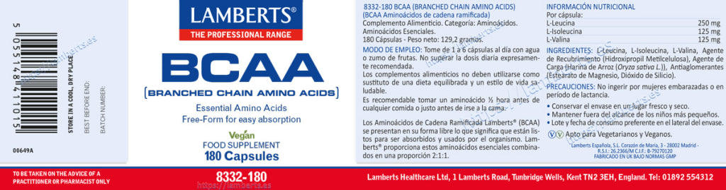 B C A A AMINOÁCIDOS ESENCIALES.