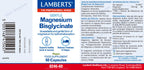 MAGNESIO BISGLICINATO 150MG LAMBERTS.