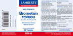 BROMELINA 1250GDU (500MG)LAMBERTS