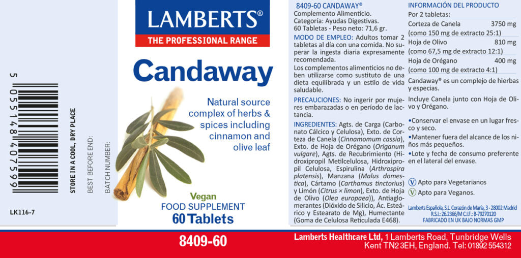 CANDAWAY (CANELA Y HOJA DE OLIVO).