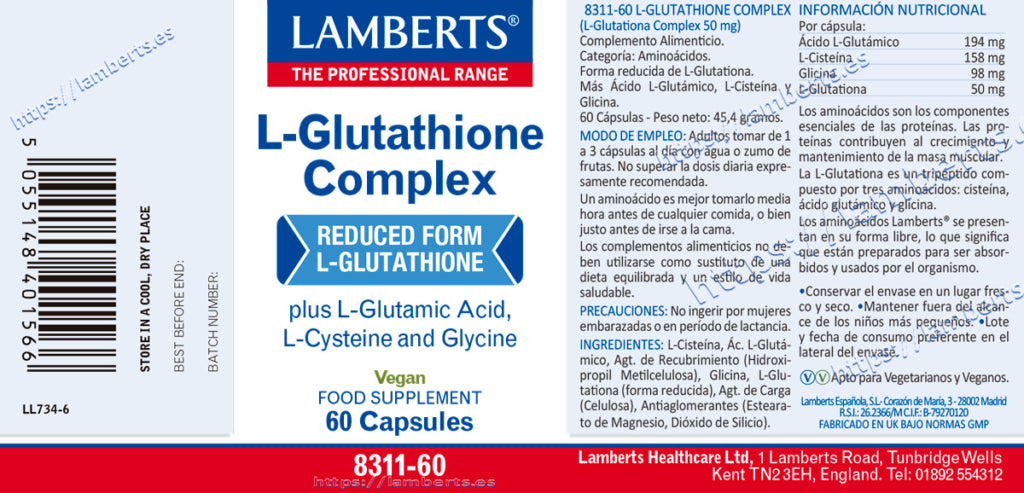 L- GLUTATIONA COMPLEX