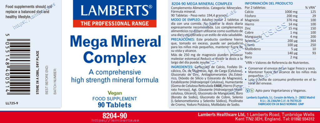 MEGA MINERAL COMPLEX