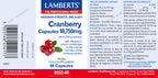 CRANBERRY , ARÁNDANO ROJO 18,750 MG