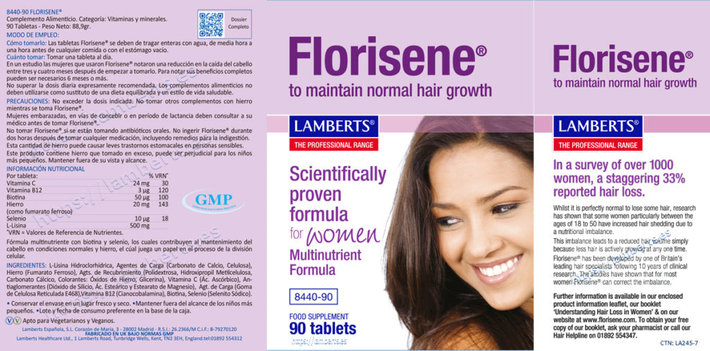 FLORISENE. CABELLO MUJERES