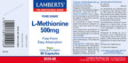 L- METIONINA 500MG.